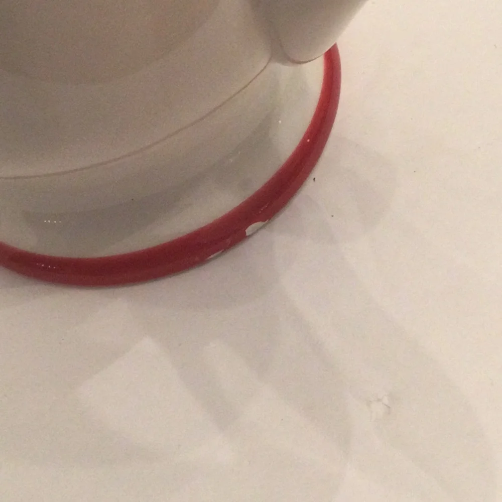Williams Sonoma pair of mugs with chef snowman